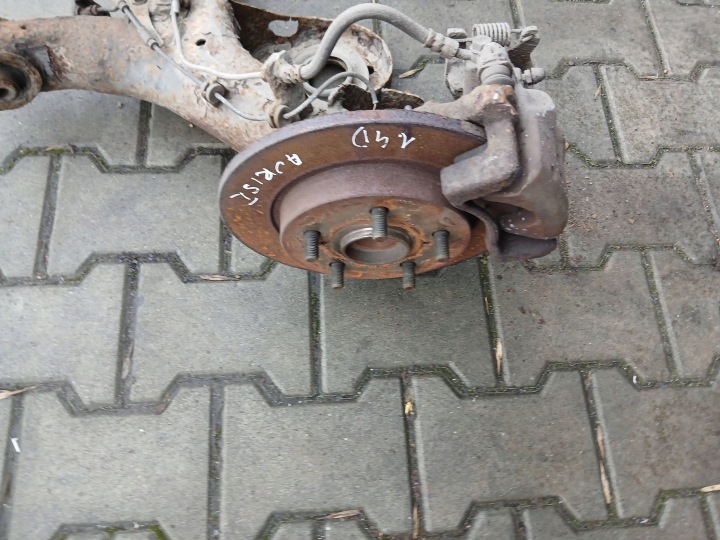 фото №10, Toyota auris i балка підвіски задня вісь зад 1.4 d4d 2007r