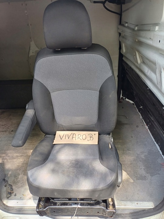 фото №6, Opel vivaro b traffic iii сидіння водія лавка лівий комплект сидінь європа