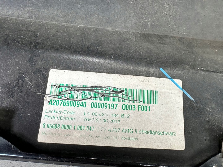 фото №11, Планка порогова ліва, права mercedes w207 amg c197