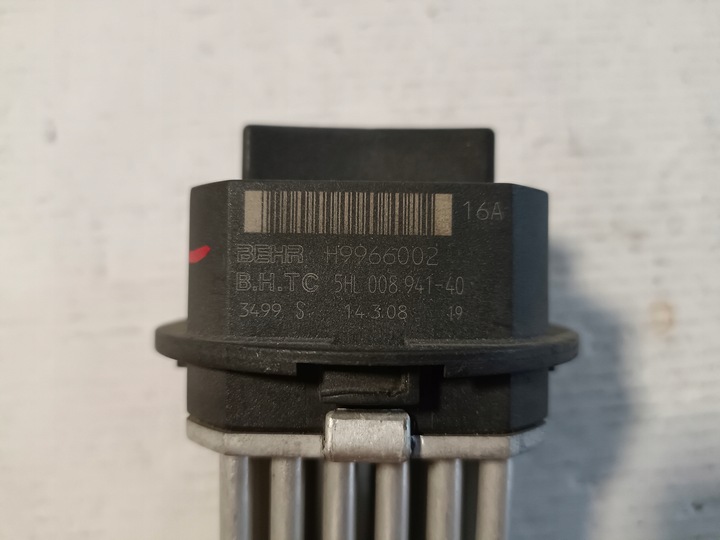 фото №5, Ford galaxy mk2 резистор вентилятор 5hl008941-40