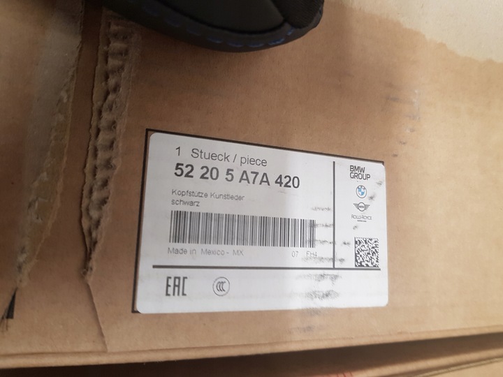 фото №7, Підголівник сидіння заднього bmw x3 g45 5a7a420