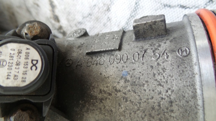 фото №8, Egr кронштейн mercedes a6462230604 a6460900754