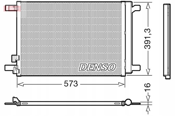 фото №7, Радіаторів кондиціонера denso dcn32066