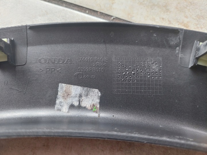 фото №9, Планка крила - правий зад - honda cr-v iv - 2012 - 2018