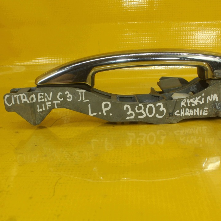 фото №9, Ручка наружная 9684560080 citroen c3 ii рестайлинг левые перед peugeot