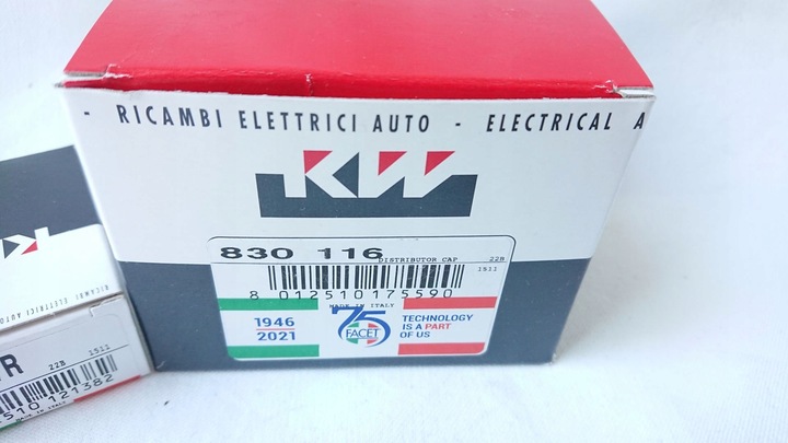 фото №8, Ковпачок апарата запалювання + контактний палець kw 830 116