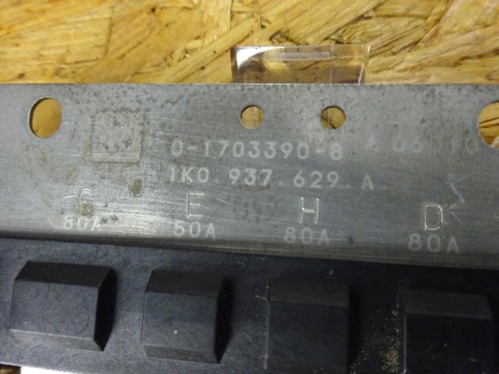 фото №8, Vw scirocco iii 08-14 предохранитель коробка главной 1k0937629a