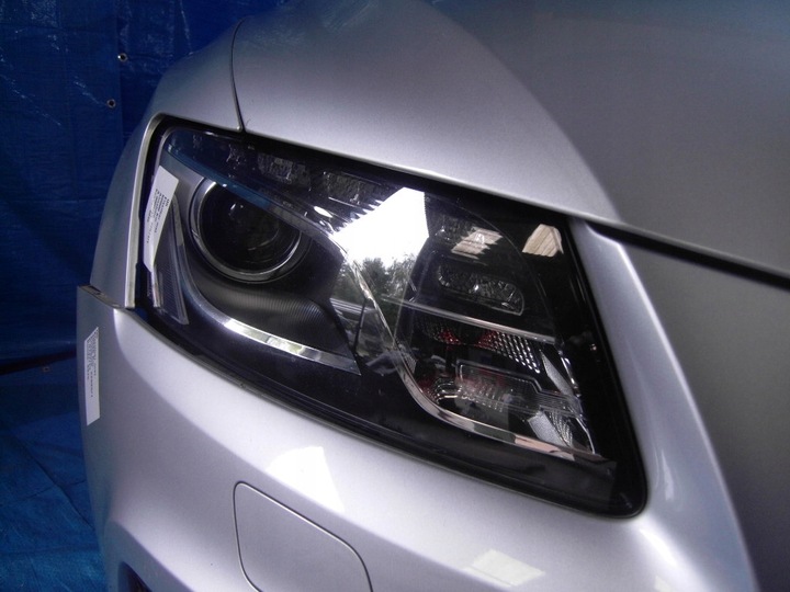 фото №11, Перед комплектний бампер капот лампи bi-xenon audi q5 8r s-line європа lx7w
