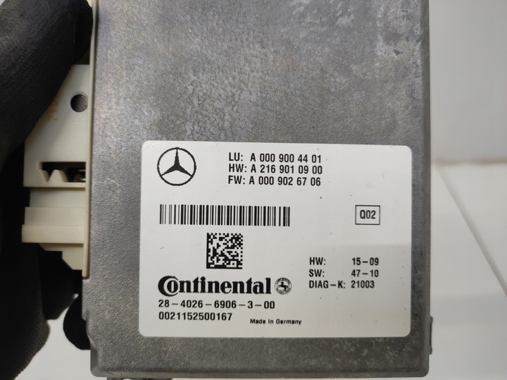 фото №5, Модуль блок керування радара mercedes cls 218 w218