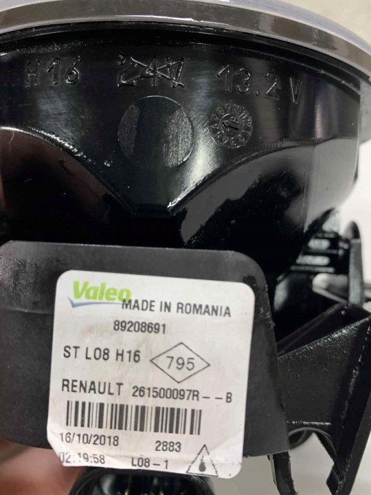 фото №7, Галоген dacia sandero logan доккер duster clio iv megane 89208691 оригінал