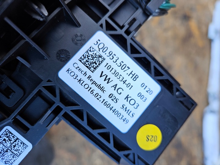фото №7, Лента переключатель переключатель-паук vw seat skoda 5q0953507hb 5q0953649e