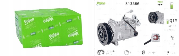 фото №9, Valeo 813386 компрессор, кондиционер