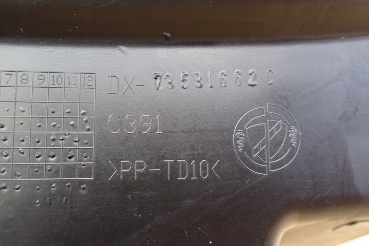 фото №7, Fiat panda ii 4x4 cross 04- решётка рамка галоген правая перед 735316620 oem номер