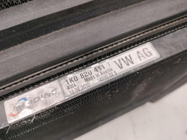 фото №5, Радиатор комплект vw golf vi gti 2.0 tfsi 1k0820411t 1k0145803ak 5k0121251j