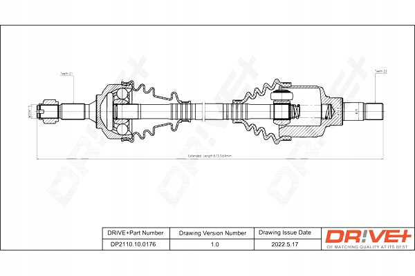 фото №2, Піввісь привідна citroen c3 02-10 p drive+