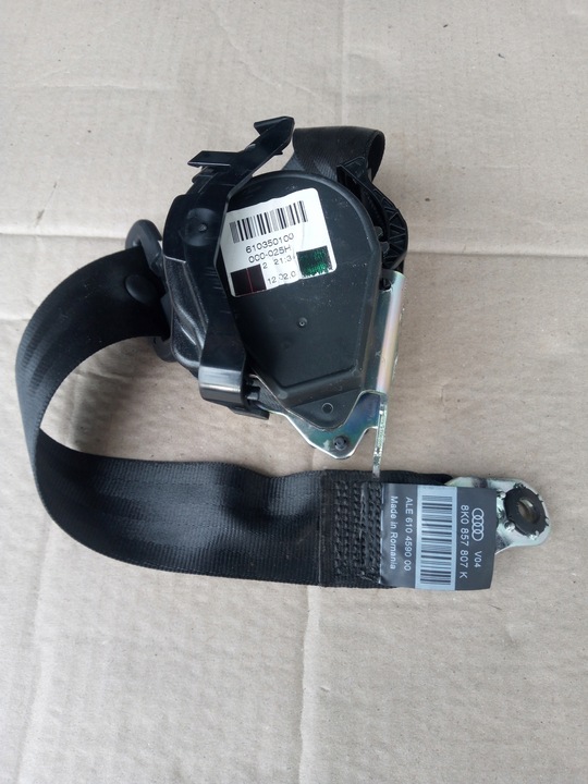фото №5, Audi a4 b8 pas безпеки середній зад!!! 8k0857807k