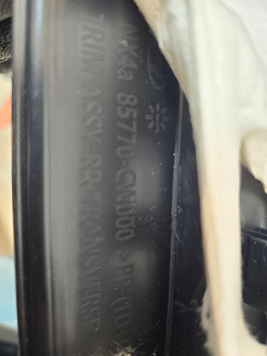 фото №8, Hyundai tucson iv 21- накладка защита ремня заднего 85770-cw000 usa