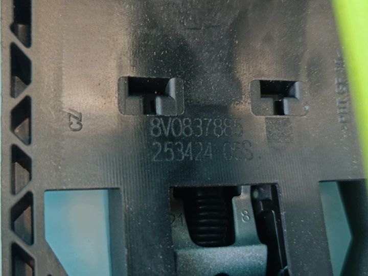 фото №8, Skoda octavia iv vrs 2.0tfsi 2026r ручка дверей ліві перед kessy 8y0837239a