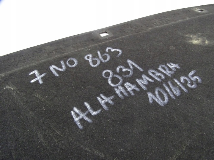 фото №8, Шумоизоляция подкладка коврик капота vw sharan alhambra 7n ii 7n0863831