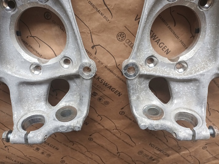 фото №11, Audi a6 c7 4g, a5 8t поворотна опора перед ліва 4g0407241d 28km jak нова