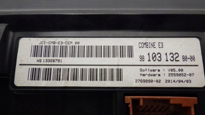 фото №8, Спідометр  дисплей citroen c4 cactus 9810313280 2559052-07