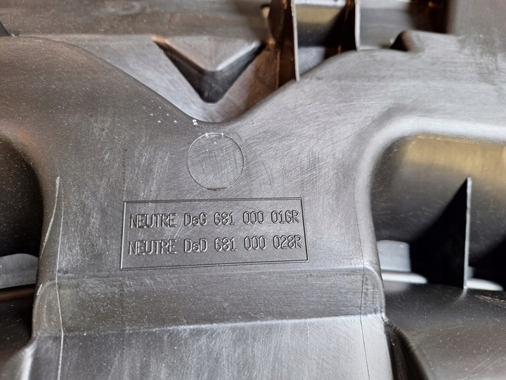 фото №5, Панель роздавальна консоль капот renault scenic iii рестайлінг 681000016r