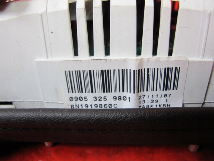 фото №13, Audi tt 8n 1.8 t компьютер замок зажигания спидометр набор