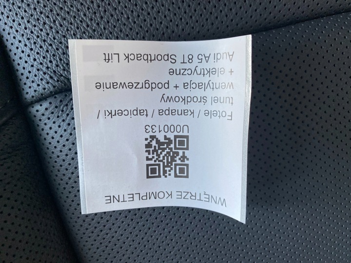 фото №13, Gd audi a5 8t8 sportback сиденья диван салон комплектные вентилируемые оригинал.