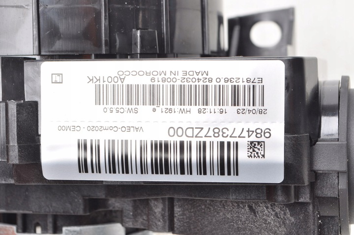 фото №7, Opel astra l перемикач комбінований стрічка 98477387zd 2023