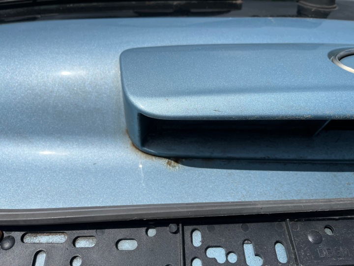 фото №12, Hyundai getz cross крышка багажника задняя зад 2b