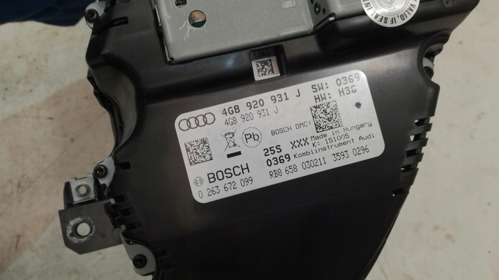 фото №11, Audi a6 a7 c7 tdi дизель спідометр  прилади 4g8920931j