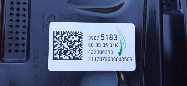 фото №10, Opel astra k v hb 15- спойлер спойлер козырёк крышки багажника 39023770