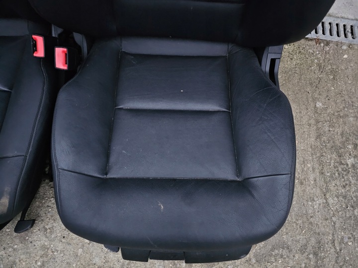 фото №11, Сидіння шкіряні чорні kpl підігрів гарний mercedes e-klasa w212 sedan