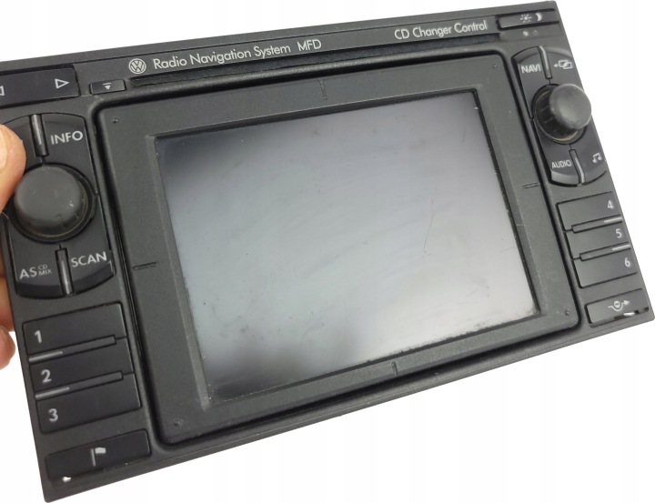 фото №6, Vw passat b5 t5 golf iv магнитола магнитола код mfd 1 3b0035191d pl меню