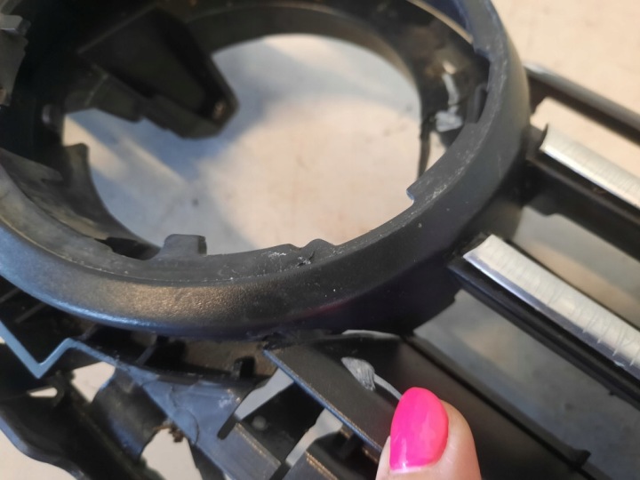 фото №7, Volkswagen touran i 03-15 решётка / решётка радиатора 1t0853651