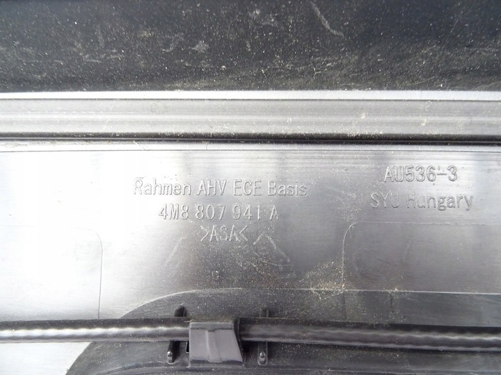 фото №6, Диффузор спойлер pod бампер модуль зад audi q8