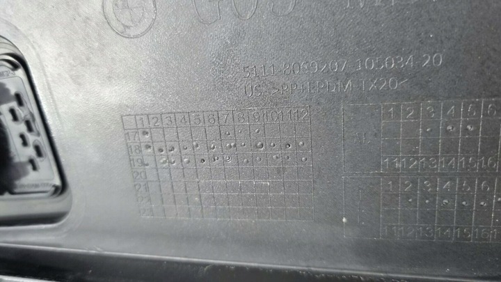 фото №11, Bmw x5 g05 m набор 2018- бампер переднее перед 51118069207