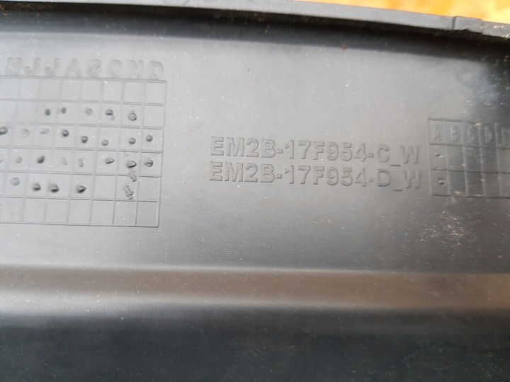 фото №14, Ford s-max mk2 ii 15- накладка нижняя спойлер бампера зад em2b-17f954-cw