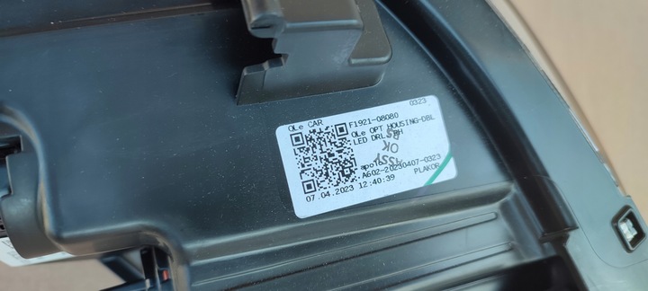 фото №12, Kia sportage iv 4 лампа правая перед передняя ксенон led идеальная оригинал eu новая