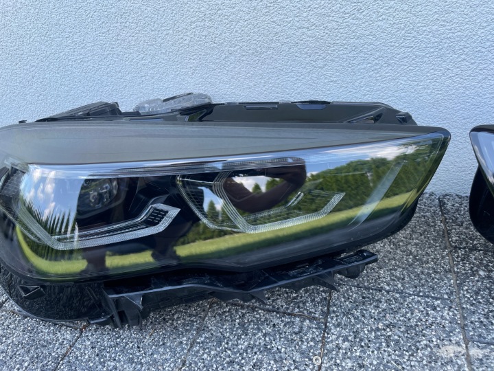 фото №8, Bmw f44 фара левая правая перед передняя чёрный тень 5a257c6 5a257c5