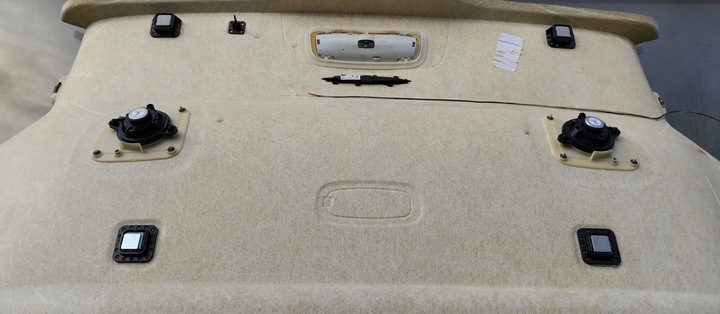 фото №15, Потолок mercedes v-klasa w447 длинный burmester designo porcellain