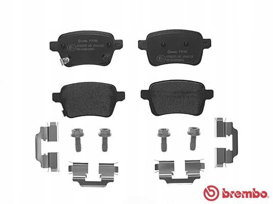 фото №15, Brembo p 59 086 комплект гальмівні колодки гальмівних, гальма дискові