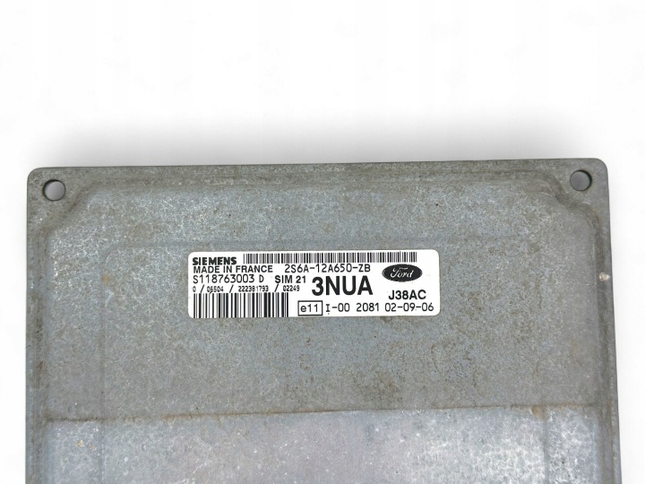 фото №11, Блок керування двигуном (ecu) ford fiesta 2s6a12a650zb