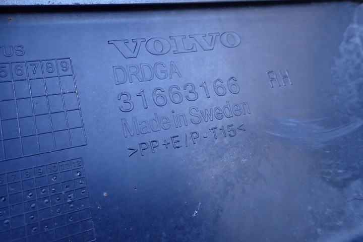 фото №12, Volvo v60 cross country рестайлінг бампер задній спойлер зад 31663166 32293963