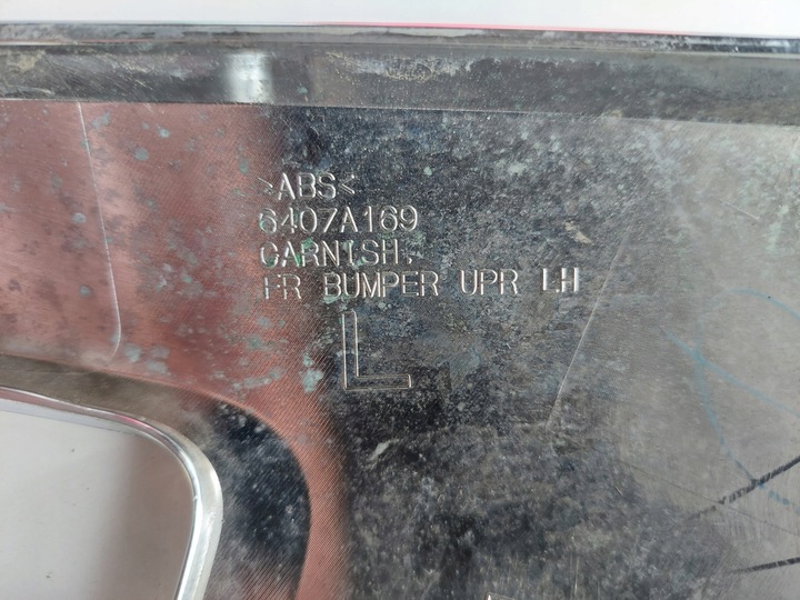 фото №4, Mitsubishi asx 16-19 накладка планка бампера левая