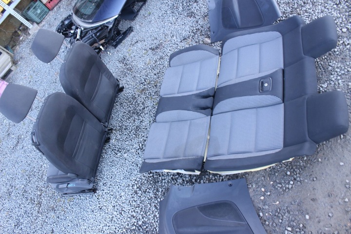 фото №10, Vw eos 1.4 tsi сидіння сидіння диван обшивки зад