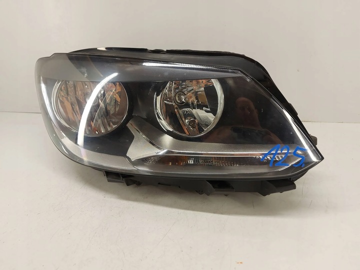 фото №8, Volkswagen touran 1 i рестайлінг 10-15 права лампа передня перед фара