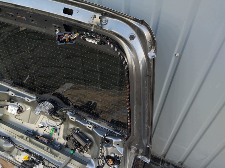 фото №10, Vw tiguan ii allspace 16-20 крышка багажника ld7x usa