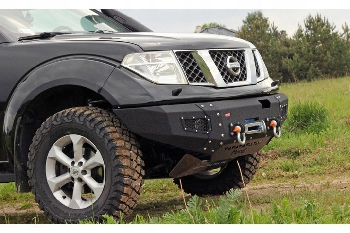 фото №12, Бампер переднє сталевий nissan navara d40 / pathfinder r51 05-10 more 4x4