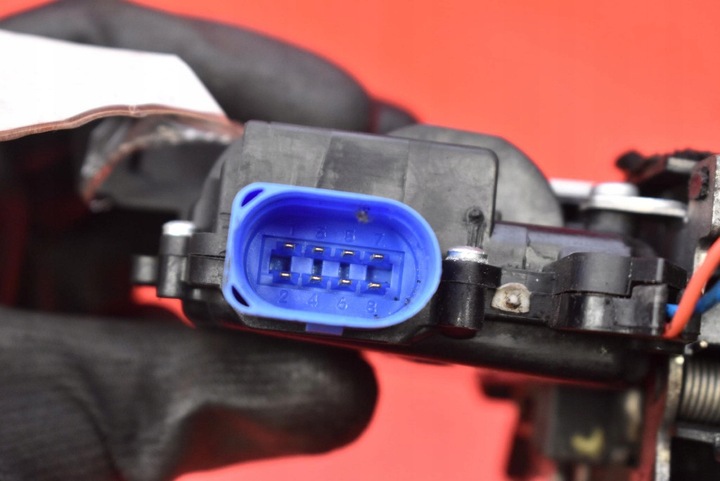 фото №7, Замок дверь правые перед переднее eu 3b1837016ce skoda fabia 2 ii 07-10